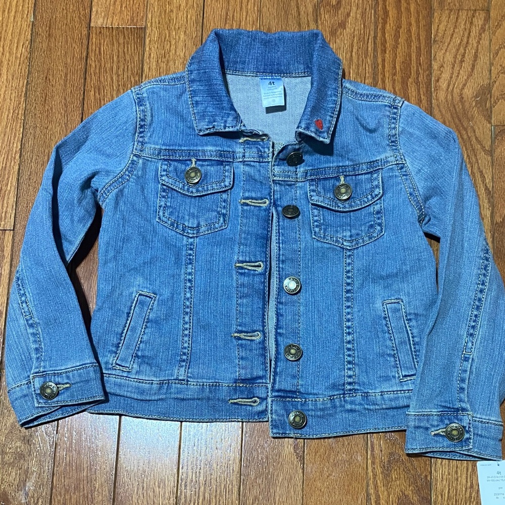 Carter's Light Blue Denim Jacket for Kids